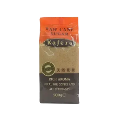 KAFERA RAW CANE SUGAR RICH AROMA 500g