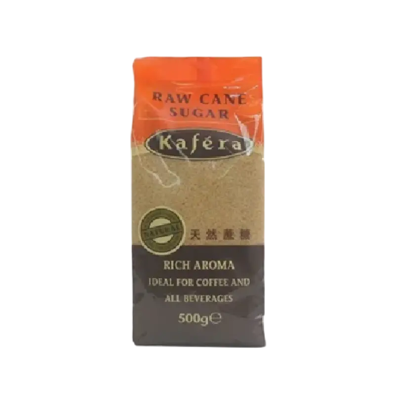 KAFERA RAW CANE SUGAR RICH AROMA 500g