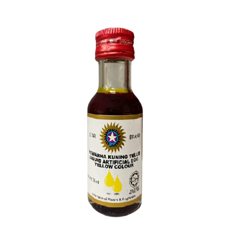Star Brand Artificial Food Colour Egg Yellow 30 ml