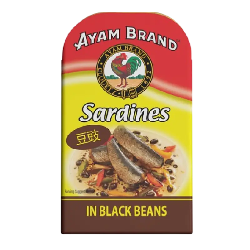 Ayam Brand Sardines In Black Beans 120g