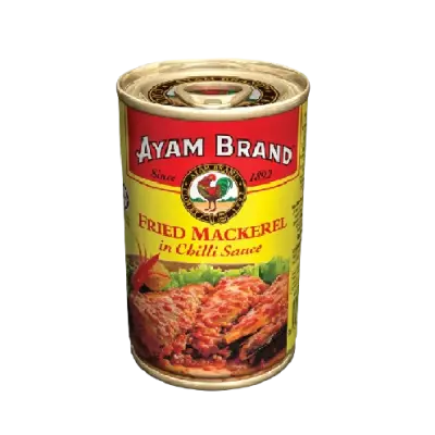 Ayam Brand Fried Mackerel With Chilli 155g