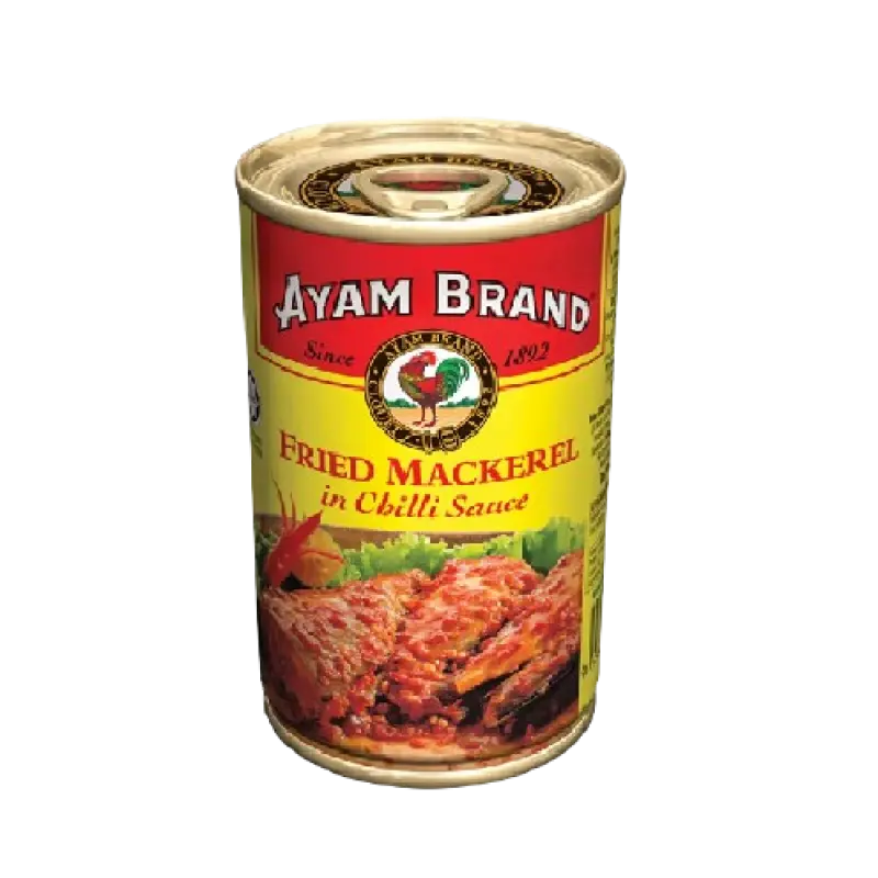 Ayam Brand Fried Mackerel With Chilli 155g
