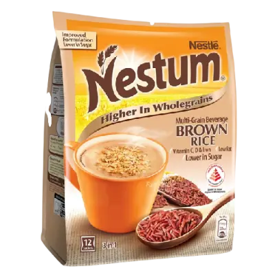 Nestum 3 in 1 Cereal Drink Brown Rice