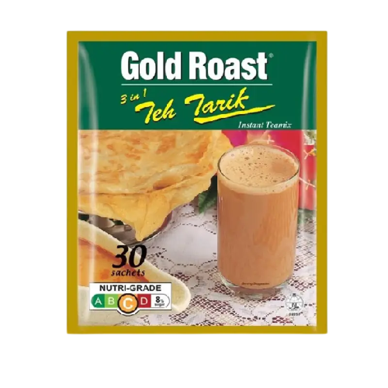 Gold Roast Authentic 3 in 1 Instant Teh Tarik 30 sachets