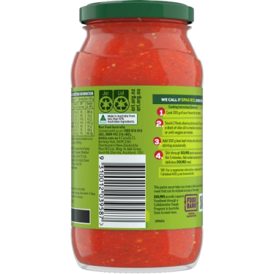 Dolmio Extra Pasta Sauce - Tomato, Onion and Roasted Garlic