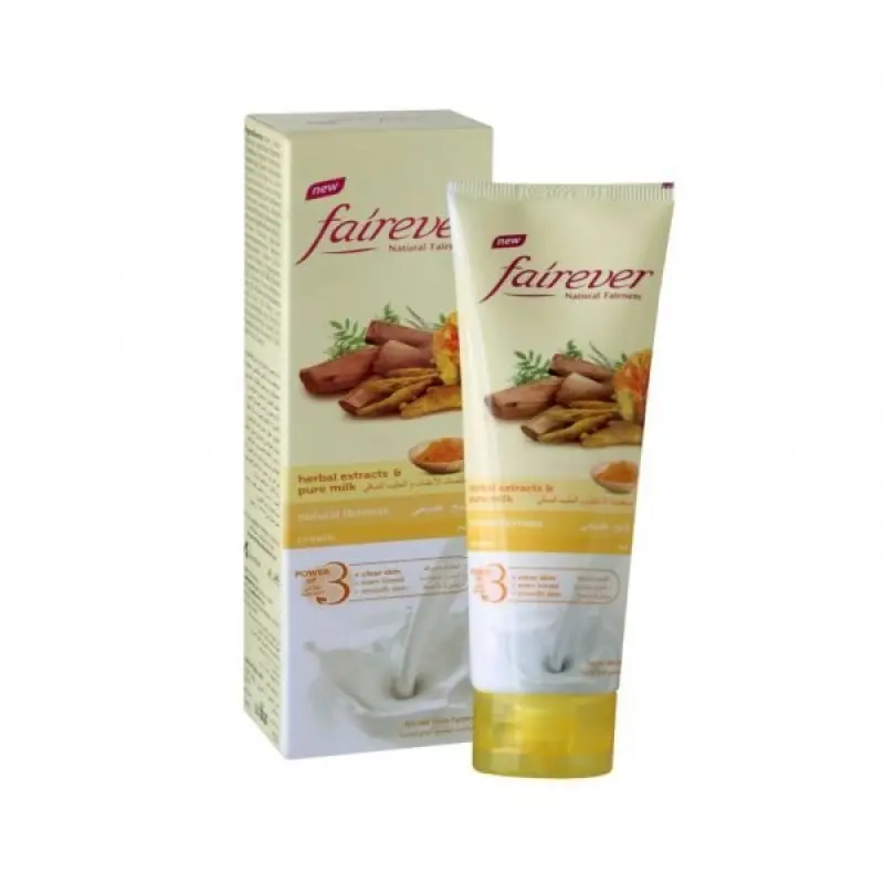 Fairever Natural Fairness Cream Herbal Extract And Pure milk (50g)