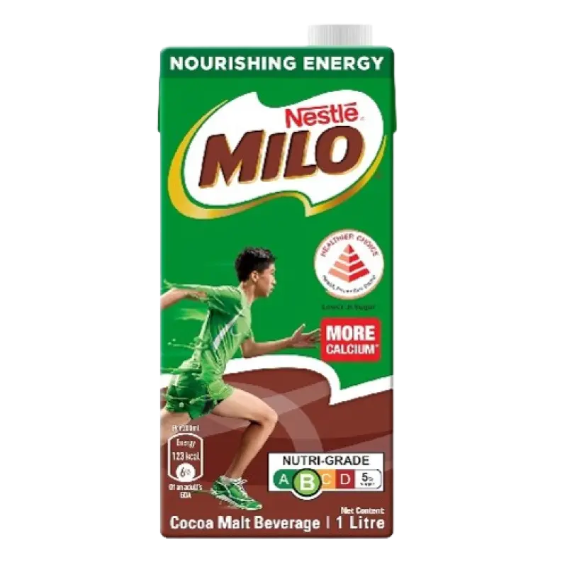 MILO UHT Chocolate Malt Packet Drink 1L