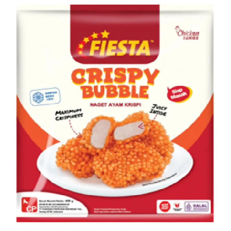 Fiesta Nugget Crispy Bubble 400g