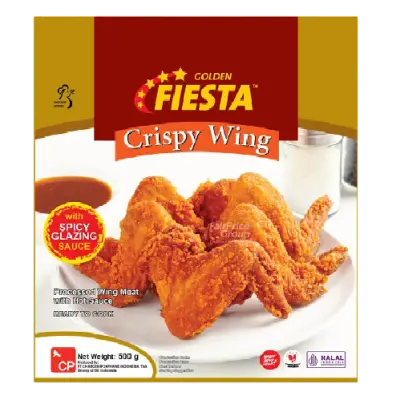 Golden Fiesta Crispy Wing with Spicy Glazing Sauce
