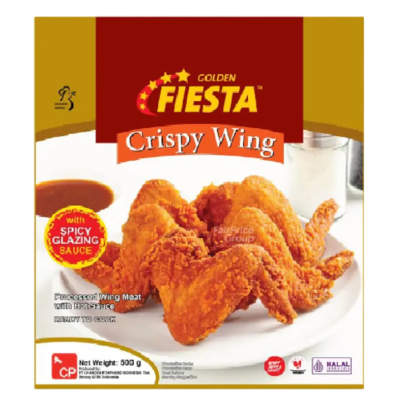 Golden Fiesta Crispy Wing with Spicy Glazing Sauce