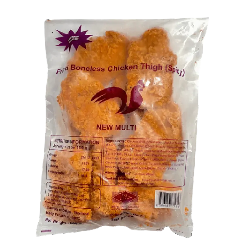NEW MULTI FRIED BONELESS CHICKEN THIGH (SPICY) 800G