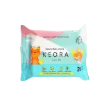KEORA Fragrance-Free Wet Wipes 20 Sheets 4 pack