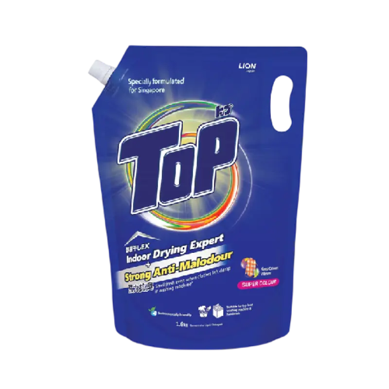 TOP Concentrated Liquid Detergent Super Color Refill 1.6KG