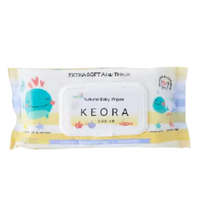 Keora Natural Wet Wipes 80’s