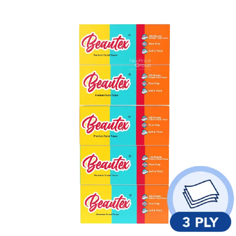 Beautex Facial Tissue Box (3ply)