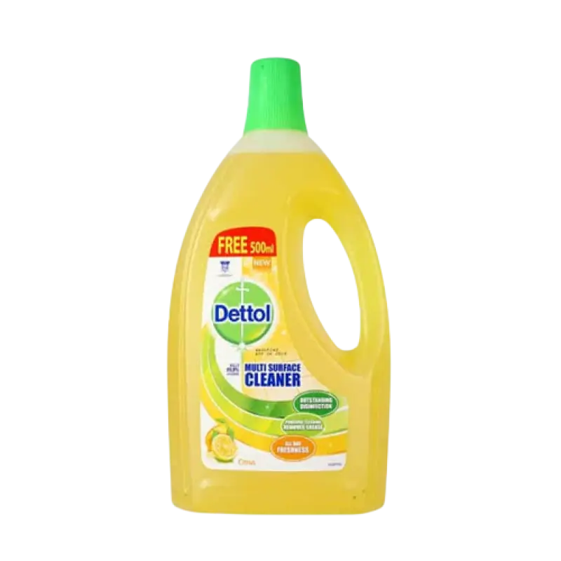 Dettol Multi Action Floor Cleaner Citrus 1.5L Free 500ml