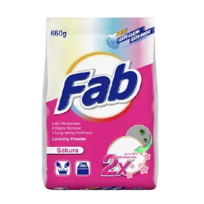Fab Laundry Powder Sakura 660g