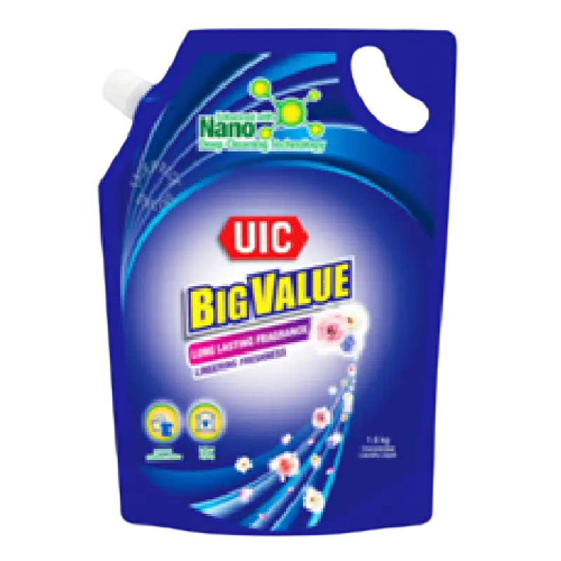 UIC Big Value Liquid Detergent Refill – Lasting Fragrance 1.6kg
