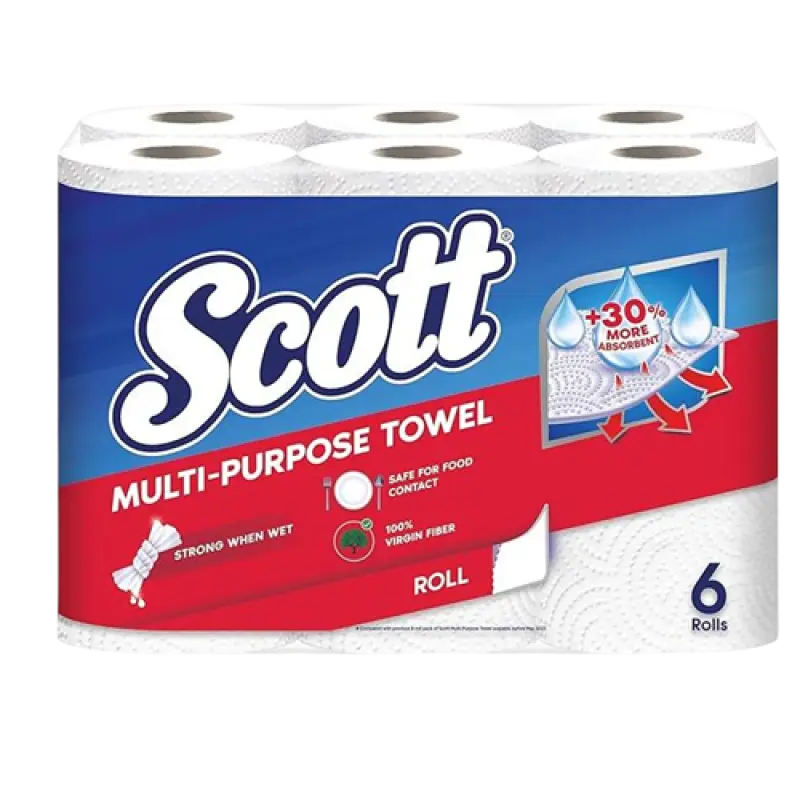 Scott Multi-Purpose Kitchen Towel 6 Rolls