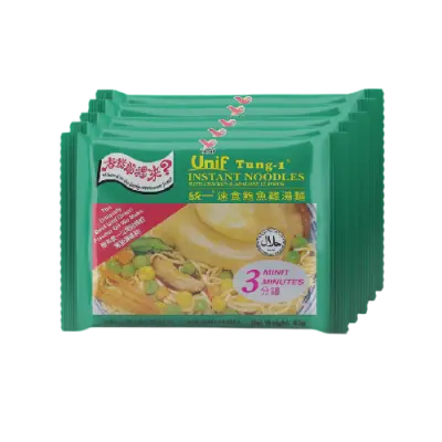 Jual Unif Tung-1 Instant Noodles Chicken & Abalone 5sX85g