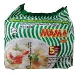 Mama Oriental Style Instant Flat Noodles Clear Soup 5 Packs 250g