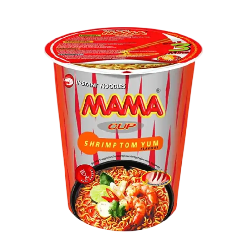 Mama Shrimp Tom Yum Instant Noodles Cup70g