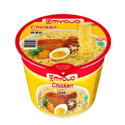 Myojo Chicken Instant Noodles Bowl 80g