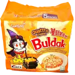 Samyang Buldak Quattro Cheese Spicy Chicken Ramen (Stir-Fried Noodle)145g x 5Pks