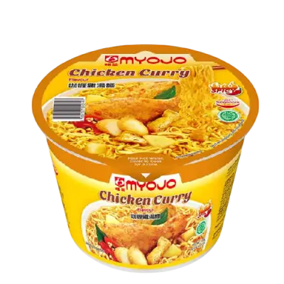 Myojo Curry Chicken Instant Noodles Bowl 80g