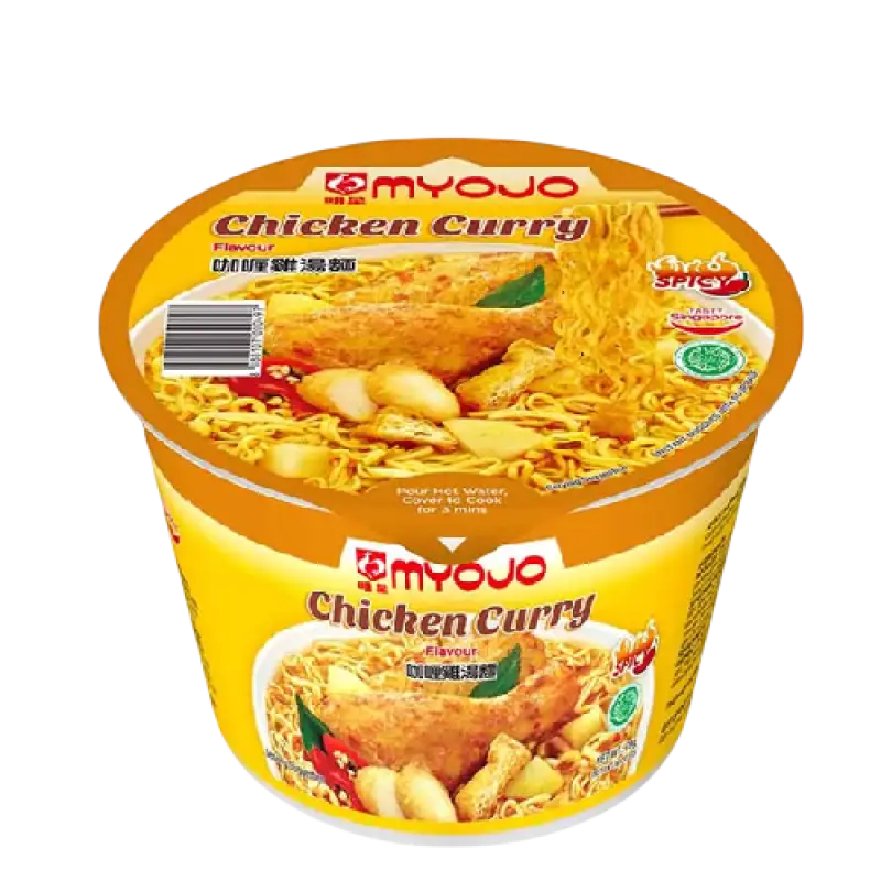 Myojo Curry Chicken Instant Noodles Bowl 80g