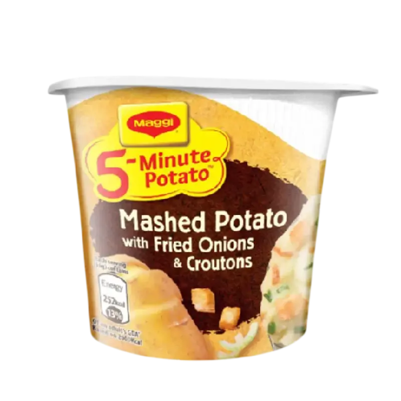 Maggi 5-Minute Fried Onion & Croutons Mashed Potato 56g