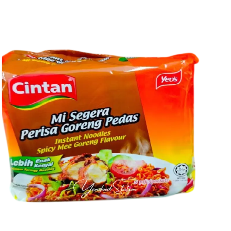 CINTAN Mi Segera Perisa Goreng Pedas Instant Noodles Spicy Mee