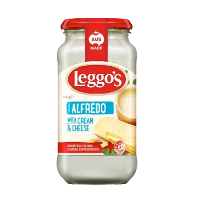 Leggo's Alfredo with Cream & Cheese Pasta Sauce 490g