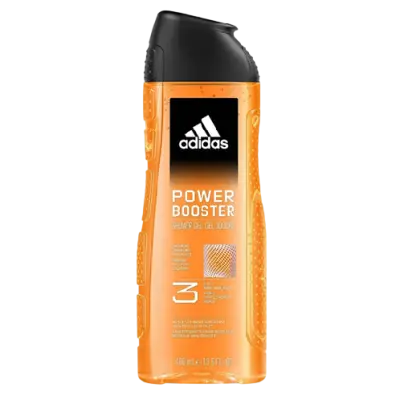 Adidas Power Booster Shower Gel & Shampoo For Men 400ml