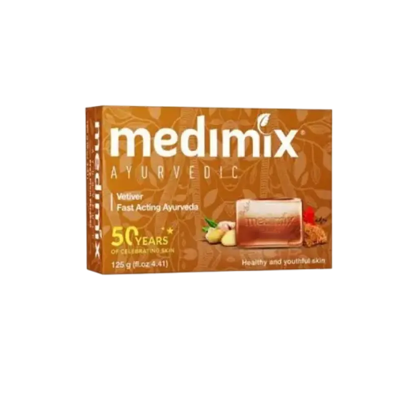 Medimix Ayurvedic Vetiver Bar Soap (125g)