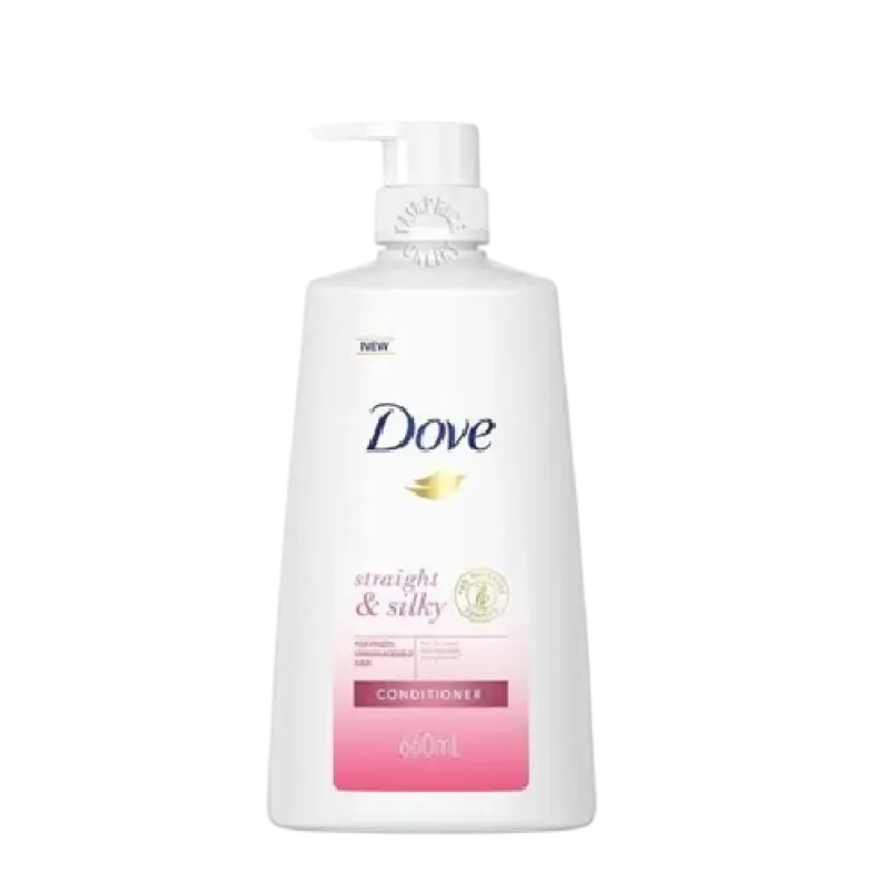 Dove Conditioner Straight Silky Conditioner 660ml