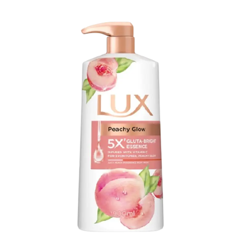 Lux Peachy Glow Body Wash 900ml