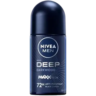 Nivea Men DEEP Dark Wood Roll On Deodorant(50ml)