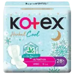 Kotex Herbal Cool Pad 28Cm