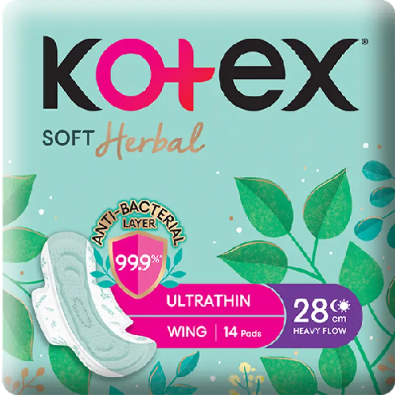 Kotex Soft Herbal Ultrathin Night 28cm