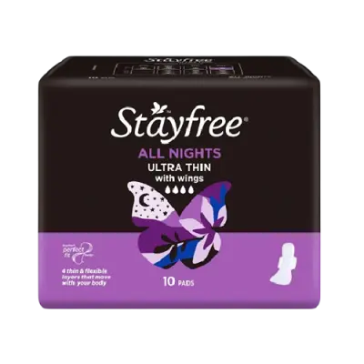 Stayfree Ultra Thin Sanitary 10 Pads