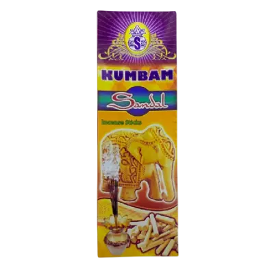 Kumbam Incense Sandal Bathi 12s