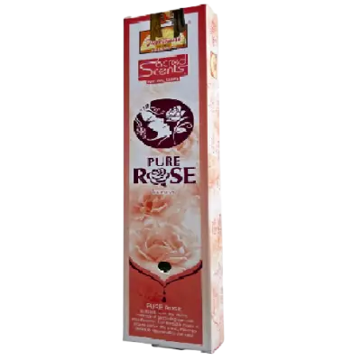 Parimal Sacred Scents PURE ROSE Incense Sticks 24g