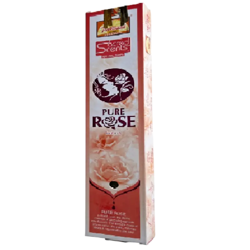 Parimal Sacred Scents PURE ROSE Incense Sticks 24g