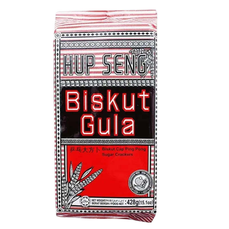 Hup Seng Sugar Crackers Biskut Gula 428g