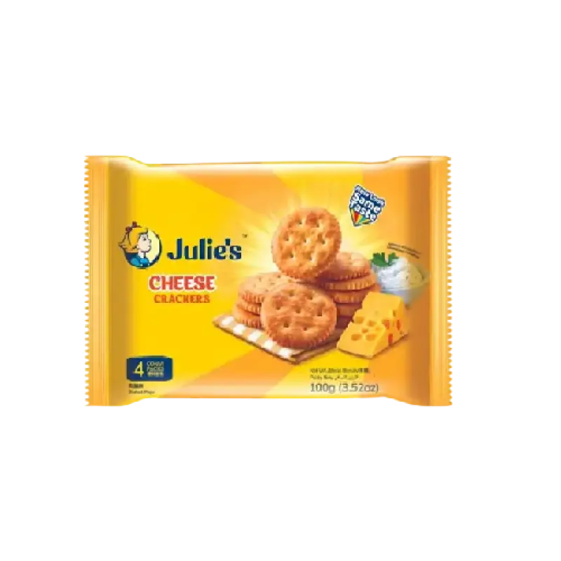 Julie's Cheese Crackers 100g
