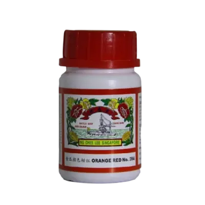 NG Chee Lee Singapore Food Colour Orange Red No. 284
