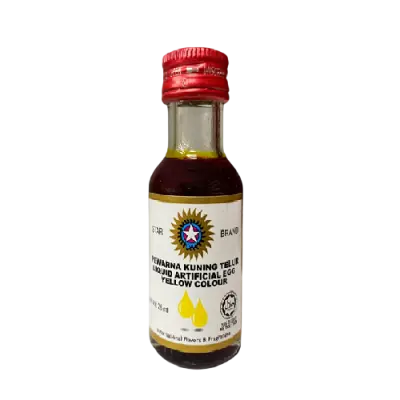 Star Brand Artificial Food Colour Egg Yellow 30 ml