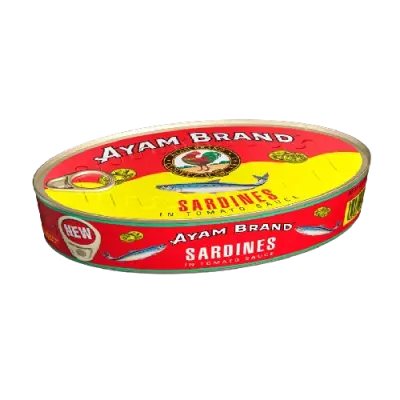 Ayam Brand Sardines In Tomato Sauce 215g Oval