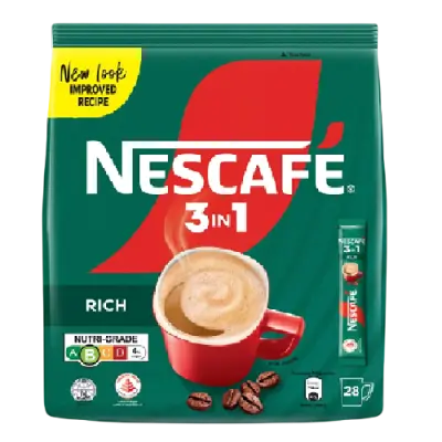 Nescafe 3 In 1 Rich Coffee Powder